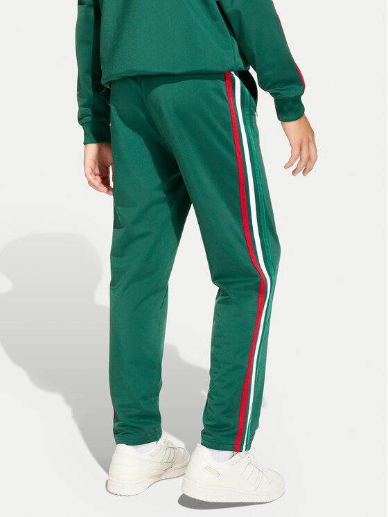 adidas adidas Pantaloni trening Firebird KC9502 Verde Regular Fit