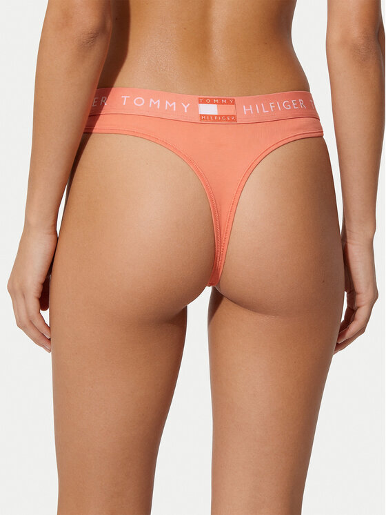 Tommy Hilfiger Tommy Hilfiger Stringtanga Heritage Tonal UW0UW06039 Orange