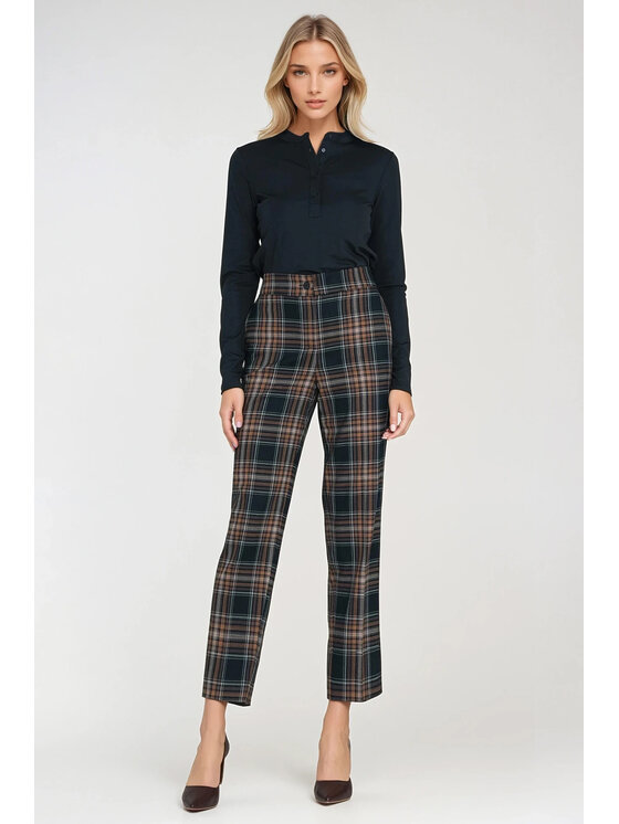 NIFE NIFE Halenka B195 Tmavomodrá Fitted Fit