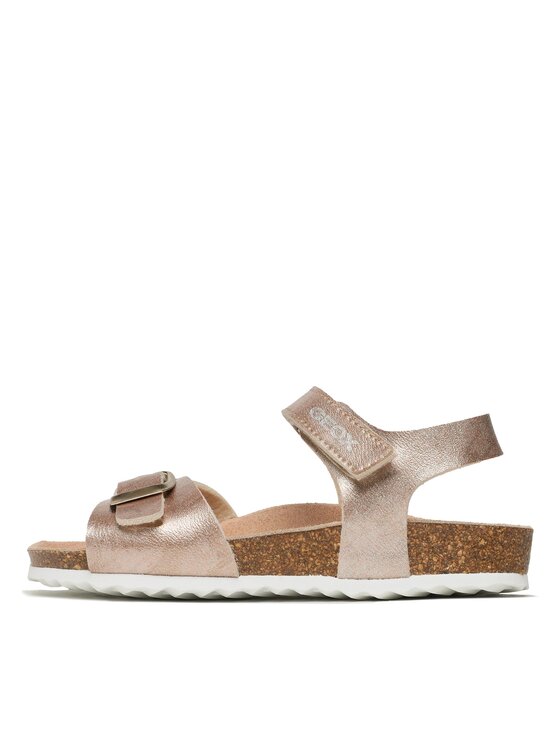 Geox Geox Sandále J Adriel Girl J028MC000BJC8124 S Ružová