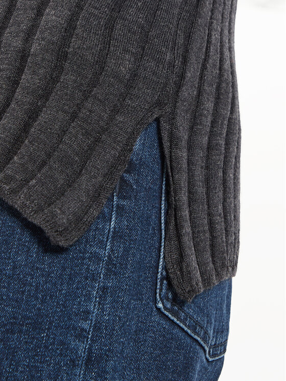 IVY OAK IVY OAK Sweater Kacy Rose IO113151 Szürke Slim Fit