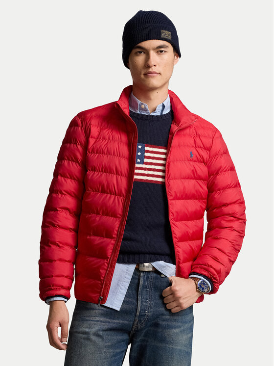 Polo Ralph Lauren Polo Ralph Lauren Prijelazna jakna 710949955004 Crvena Regular Fit