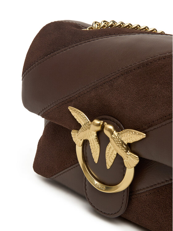 PINKO PINKO Handtasche Love Puff Mini Cl AI 25-26 PLTT 100039 A2JY Braun