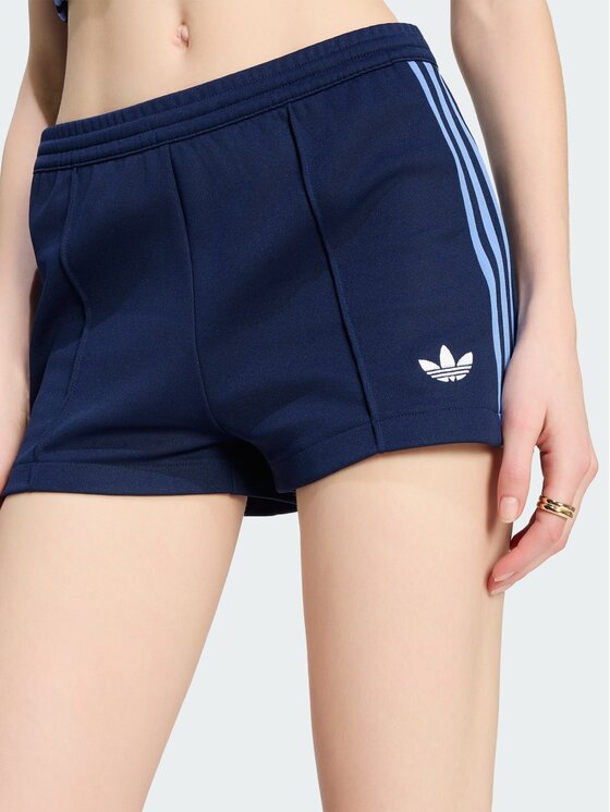 adidas adidas Szorty sportowe CLASSIC Niebieski jasny Slim Fit