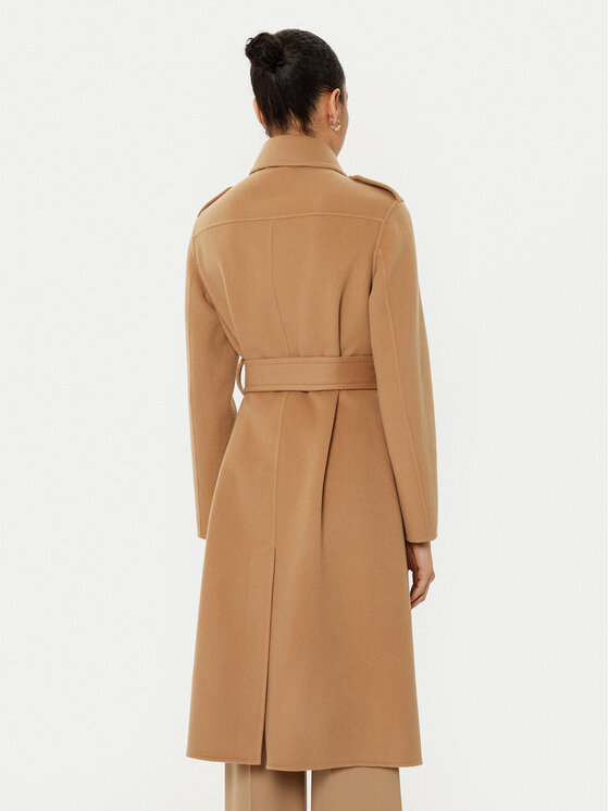 MAX&Co. MAX&Co. Вълнено палто 2516011031200 Кафяв Regular Fit