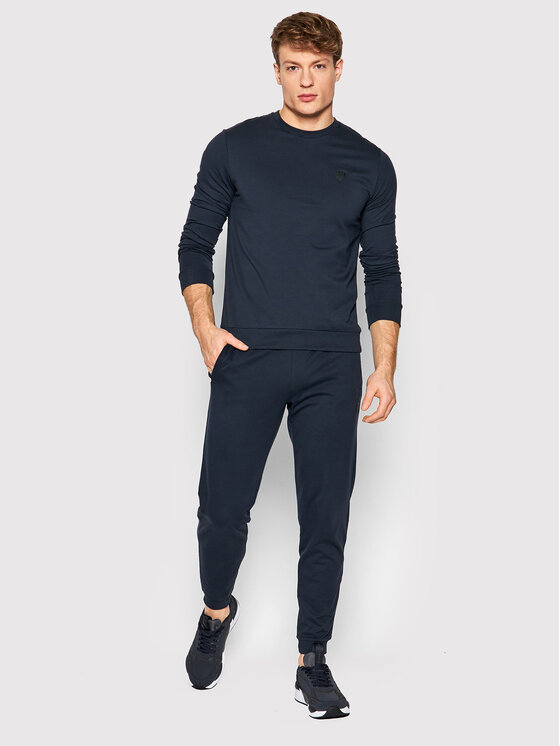Felpa 8NPM05 PJBPZ 1578 Blu scuro Regular Fit