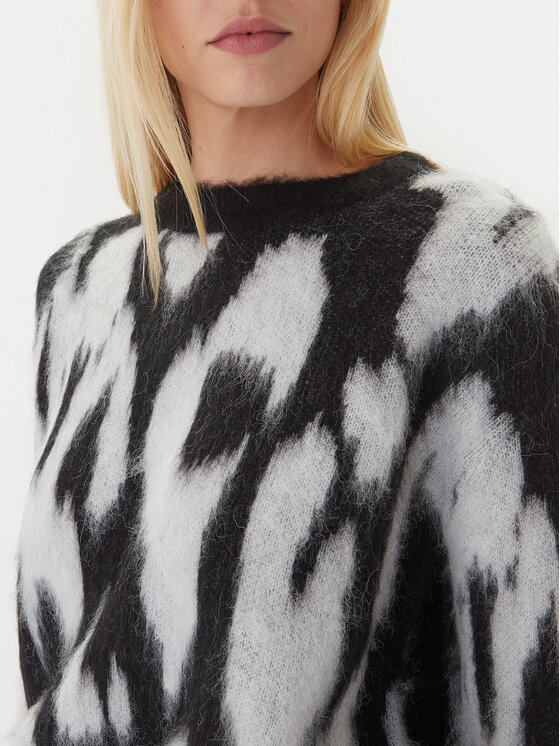 Calvin Klein Calvin Klein Kampsun Brushed Hairy LV044D343G Must Regular Fit