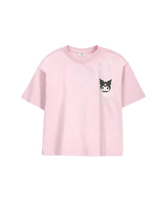 Coccodrillo Coccodrillo T-Shirt ZC6143203LGD-007 Różowy Regular Fit