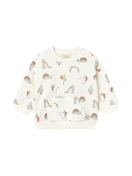 Mayoral Mayoral Sweatshirt 1487 Écru Regular Fit