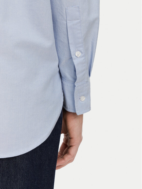 Tommy Hilfiger Tommy Hilfiger Marškiniai WW0WW46111 Mėlyna Relaxed Fit