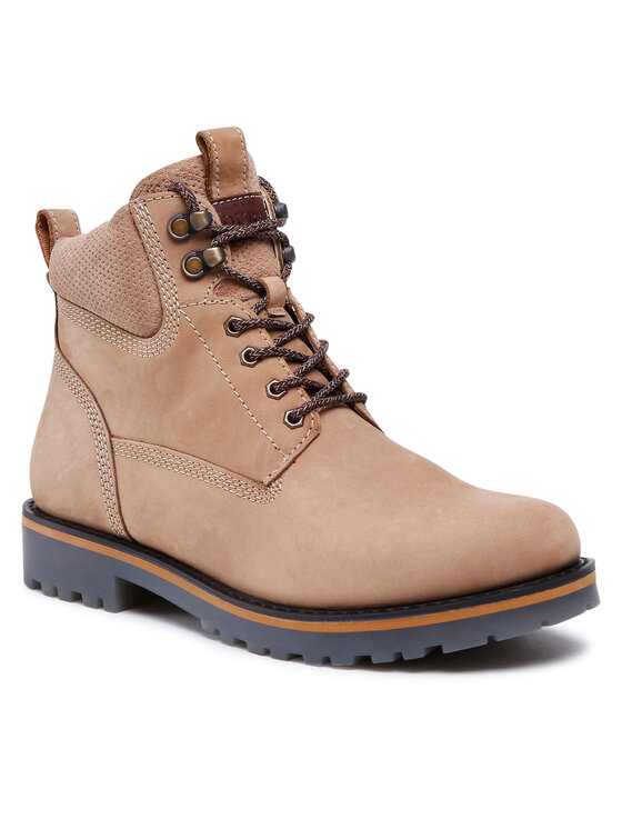 Badura Badura Schnürstiefeletten MI08-BOWER-01 Beige