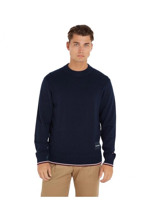 Tommy Hilfiger Tommy Hilfiger Maglione q-dav-53282 Blu Regular Fit