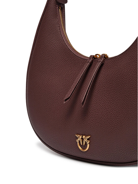 PINKO PINKO Borsetta Brioche Hobo Classic AI 24-25 PLTT 101526 A29Q Marrone