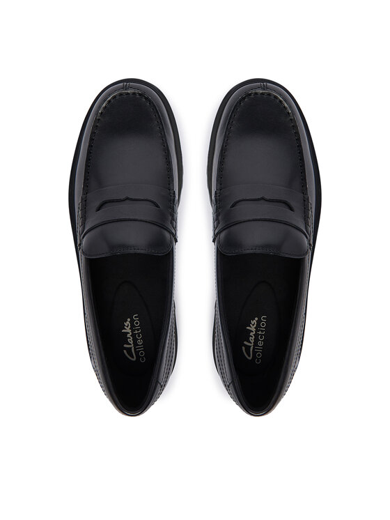Clarks Clarks Čevlji brez vezalk Berwick Lo 26183727 Črna
