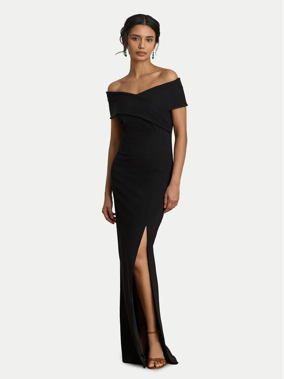 LAUREN RALPH LAUREN LAUREN RALPH LAUREN Rochie de seară 253P13931001 Negru Slim Fit