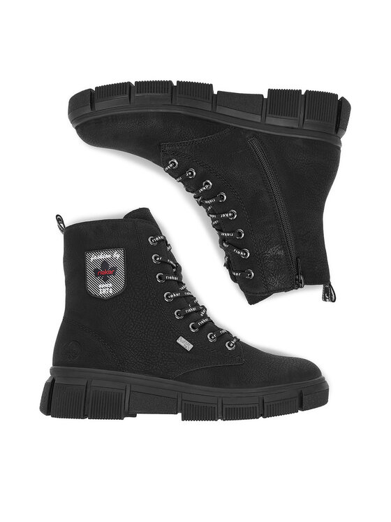 Rieker Rieker Schnürschuhe CEO-X3410-00 Schwarz