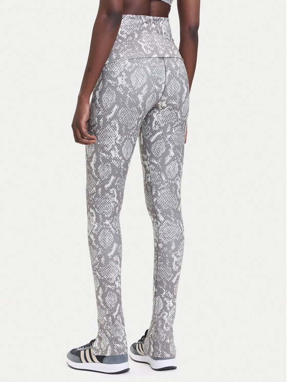 adidas by Stella McCartney adidas by Stella McCartney Leggings Training Rolltop Splitcuff JM8477 Bež Slim Fit