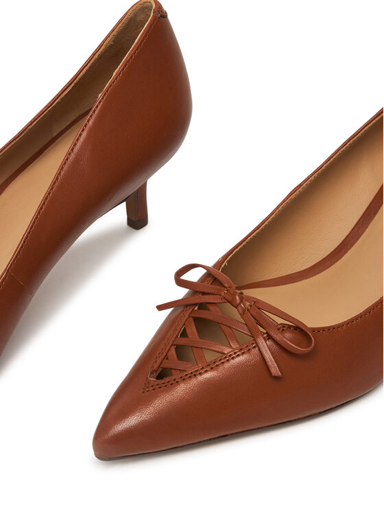 LAUREN RALPH LAUREN LAUREN RALPH LAUREN Туфлі на шпильці 802P06371002 Коричневий