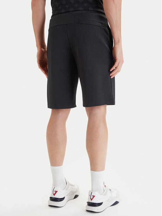 Guess Guess Pantaloncini sportivi Z6GD02 K2845 Nero Regular Fit