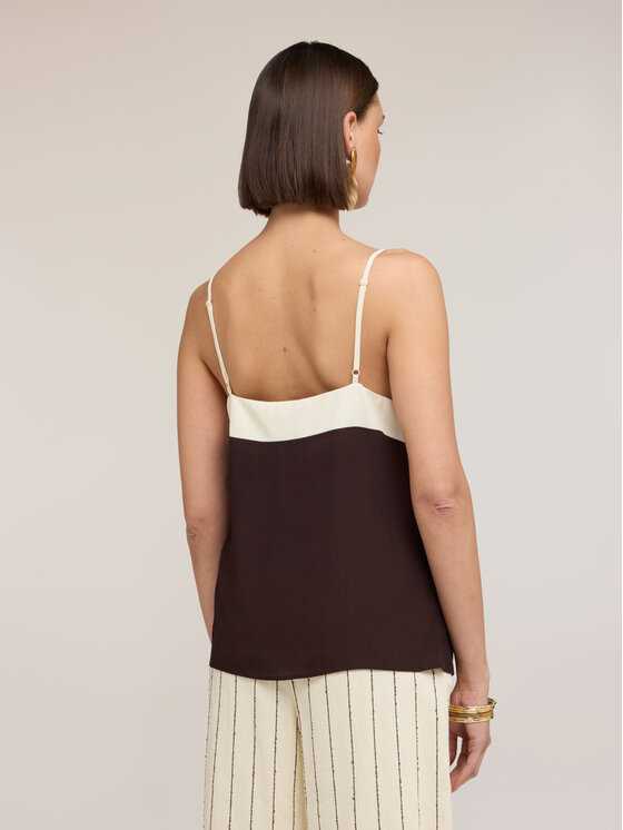 Motivi Motivi Top D040Q000547N0V2 Marrone Regular Fit