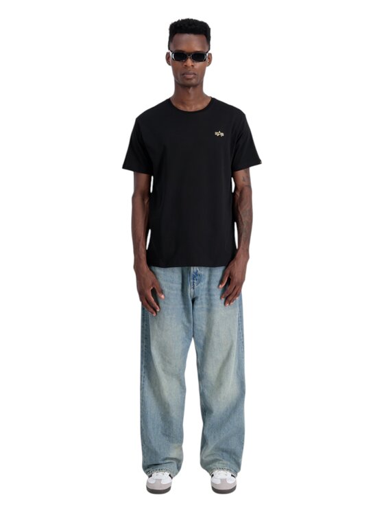 Alpha Industries Alpha Industries Tričko 148511 Čierna Regular Fit