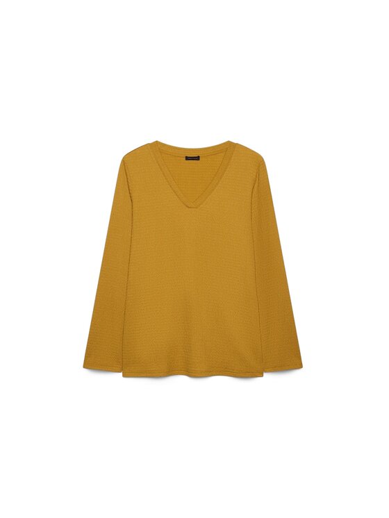 Fiorella Rubino Fiorella Rubino T-shirt G0DYL009315N028 Giallo Regular Fit