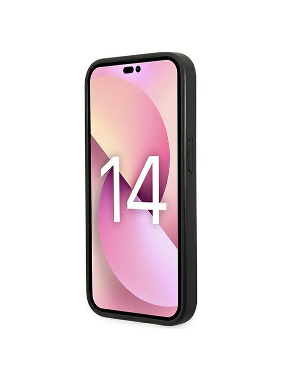 KARL LAGERFELD KARL LAGERFELD Etui na telefon Saffiano Patch Srebrny