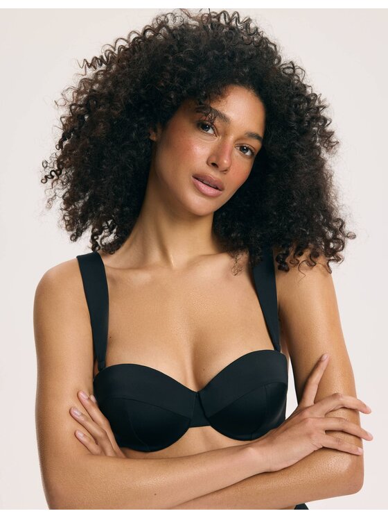 Esotiq Esotiq Góra od bikini 45595 Czarny