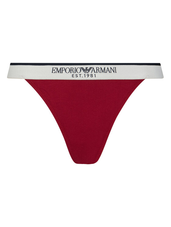 Emporio Armani Underwear Emporio Armani Underwear Komplet stringów EW000405 AF27298 U5084 Bordowy