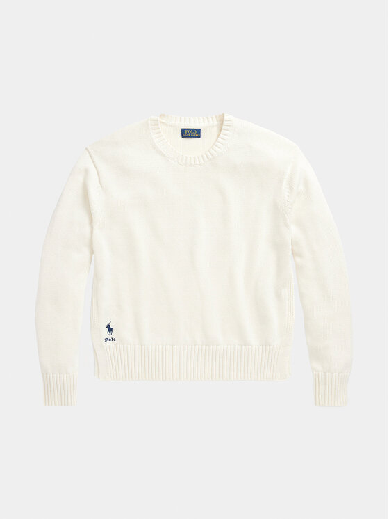 Polo Ralph Lauren Polo Ralph Lauren Džemper Cn Po 211898583003 Écru Regular Fit