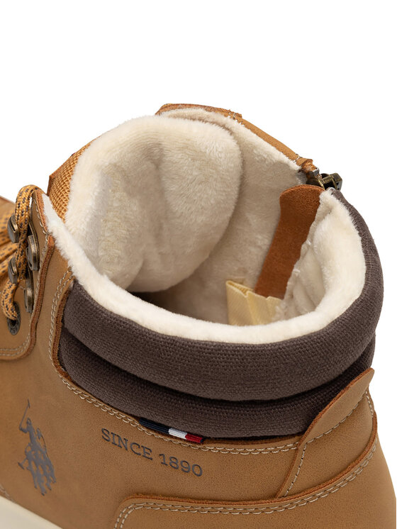 U.S. Polo Assn. U.S. Polo Assn. Gležnjače OSCAR001M/DYT1 Smeđa