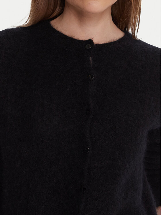 Kontatto Kontatto Strickjacke 3M0866C Schwarz Regular Fit