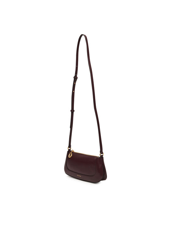 Calvin Klein Calvin Klein Torbica Hardware Zip Crossbody LV04F1046G Tamnocrvena