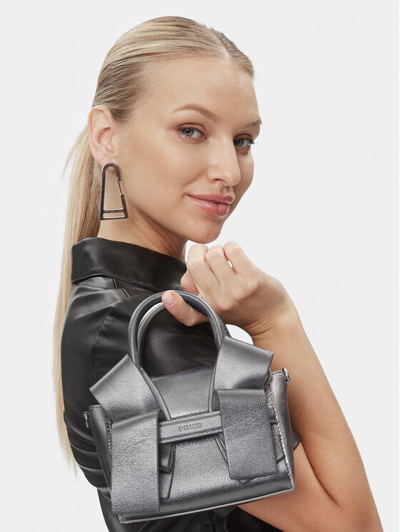 PINKO Pinko Käekott Aika Purse Baby AI 23-24 PLTT 100384 A0F8 Hõbedane