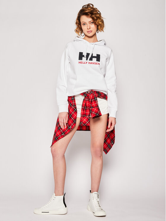 Helly Hansen Helly Hansen Mikina Logo 33978 Bílá Regular Fit