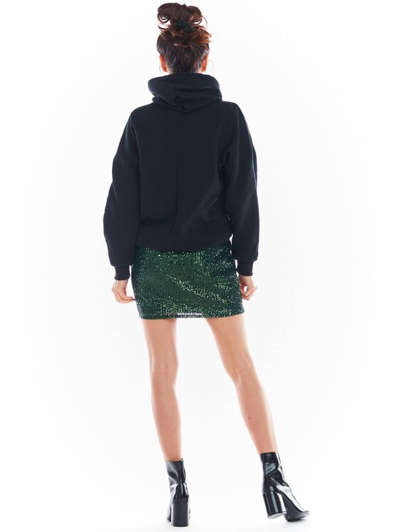 Awama Awama Sukně A403 Zelená Basic Fit