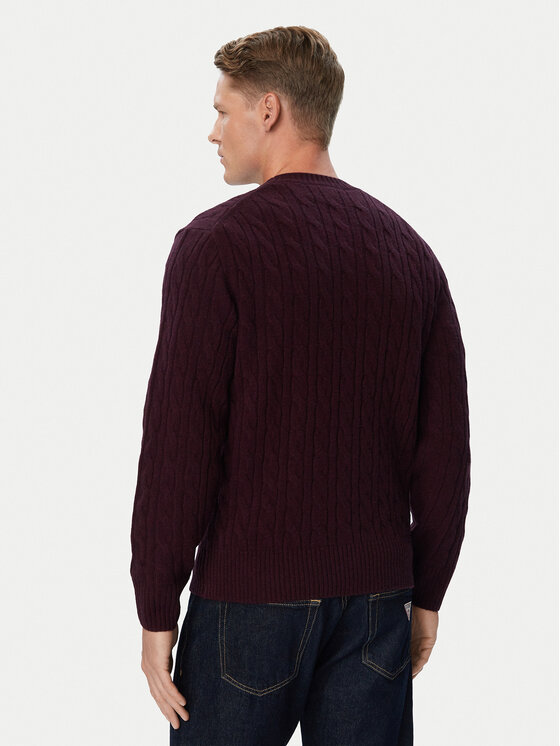 Lacoste Lacoste Kampsun AH2924 Bordoopunane Classic Fit