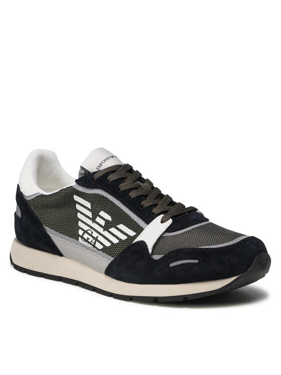 Emporio Armani Emporio Armani Снікерcи X4X537 XM678 Q446 Хакі