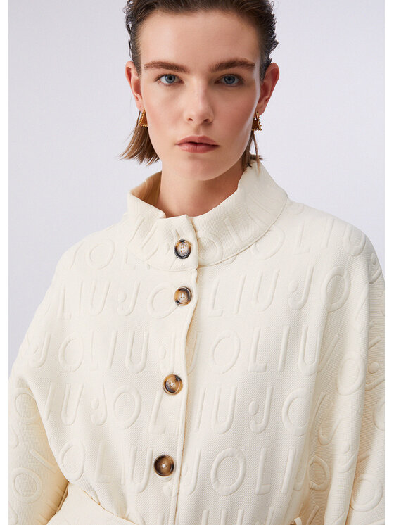 Liu Jo Liu Jo Poncho 2A6003T0300X0757 Bianco Regular Fit