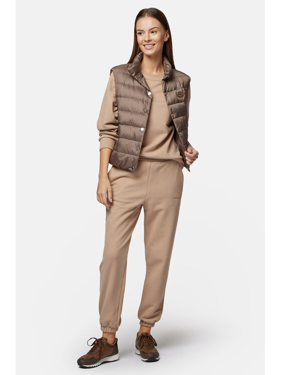 Lancerto Lancerto Spodnie dresowe Lily SP135123000001 Beżowy Relaxed Fit