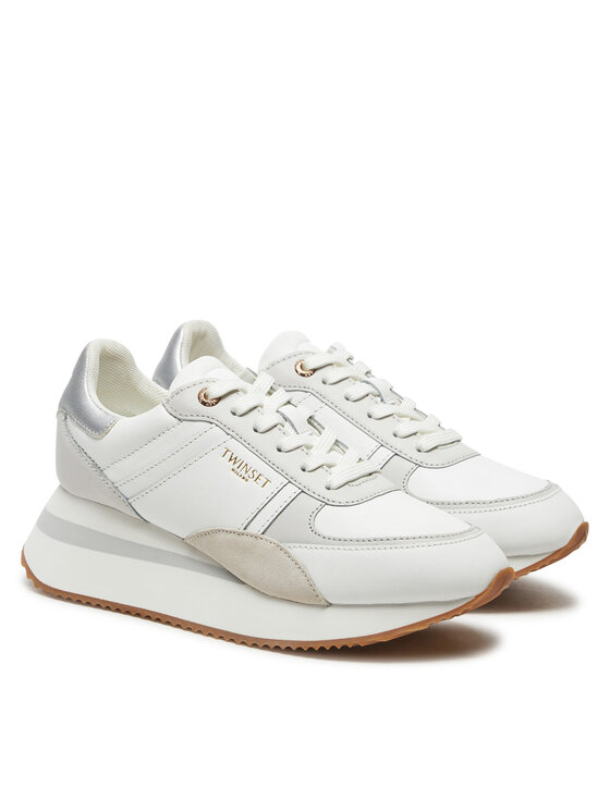 TWINSET TWINSET Сникърси 242TCP026 Бял