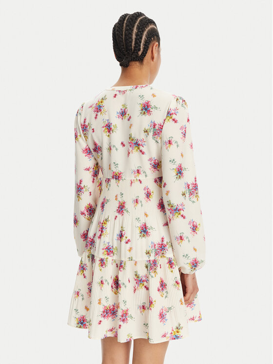 Liu Jo Liu Jo Sukienka codzienna WA5168 T3786 Écru Relaxed Fit