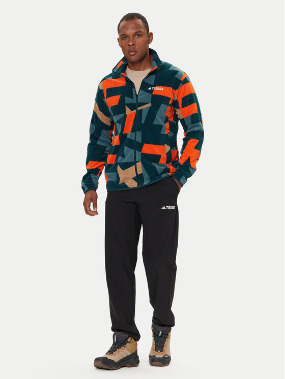 adidas adidas Флісовий реглан Terrex Multi Printed JM0137 Кольоровий Regular Fit