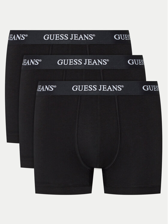 Guess Jeans Guess Jeans Set de boxeri﻿ M4BZ45 K6YW1 Negru