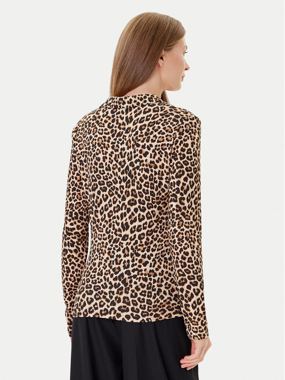 Morgan Morgan Koszula 252-TJOSY Brązowy Slim Fit
