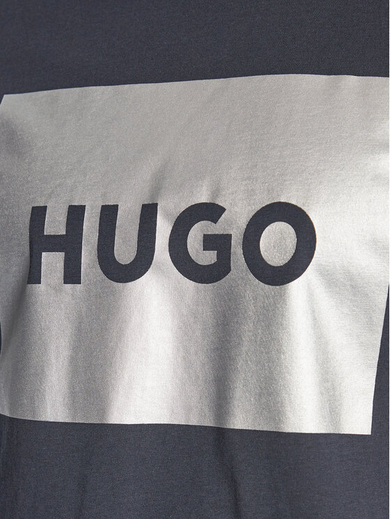 HUGO Hugo T-Shirt 50484783 Modrá Regular Fit