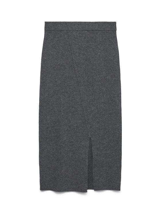 Vero Moda Vero Moda Pouzdrová sukně Brisa 10334684 Šedá Slim Fit