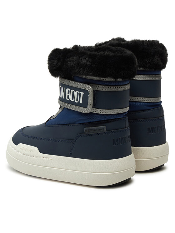 Moon Boot Moon Boot Μπότες Χιονιού Junior Park Strap 80D3440030 Σκούρο μπλε