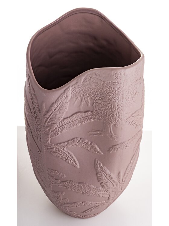MIAhome MIAhome Wazon porcelanowy 35x19x17 cm MELINDA Różowy