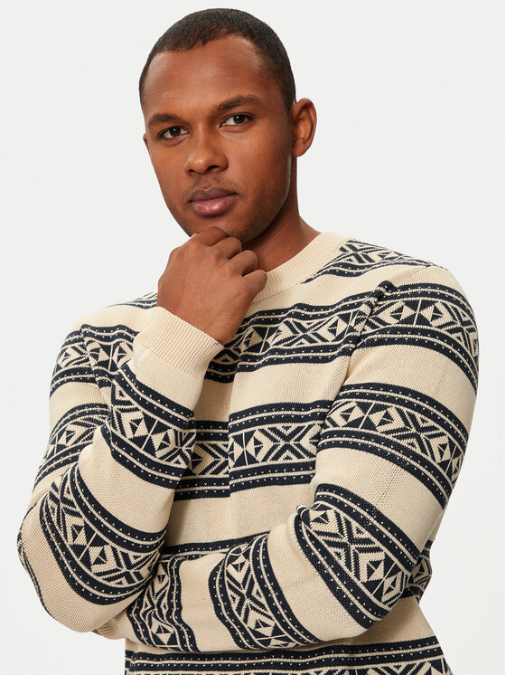 Matinique Matinique Pulover Triton 30207482 Bež Regular Fit